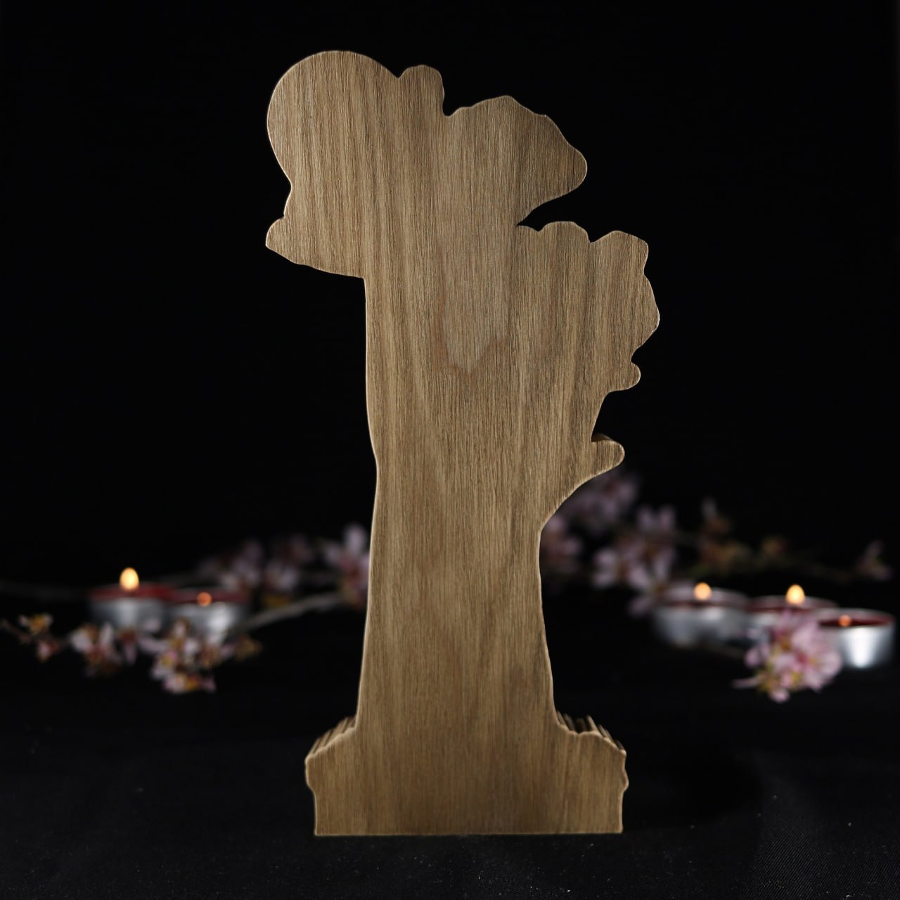 Lelya, Handcrafted Wood Sculpture for Spring and Beauty