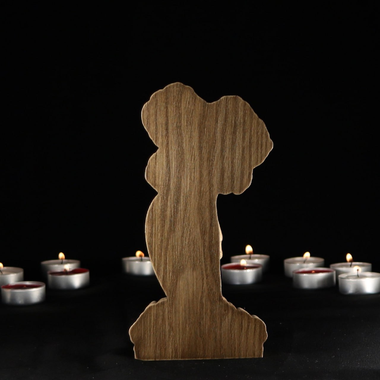 Handmade Wood Carving of Dodola, Slavic Goddess of Clouds and Rain