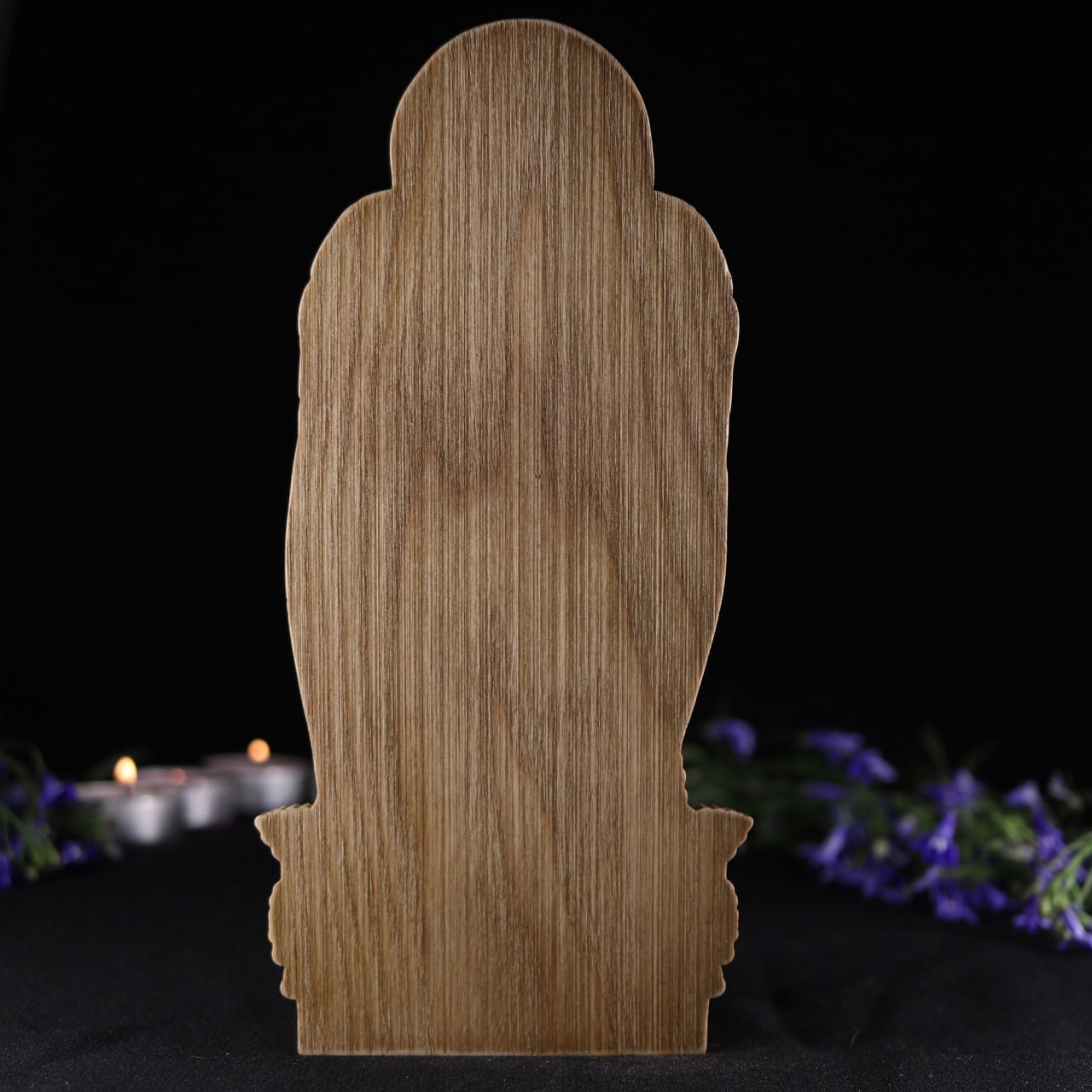 Handmade Ecological Ash Rosier Wood Statue of Sensual Delight
