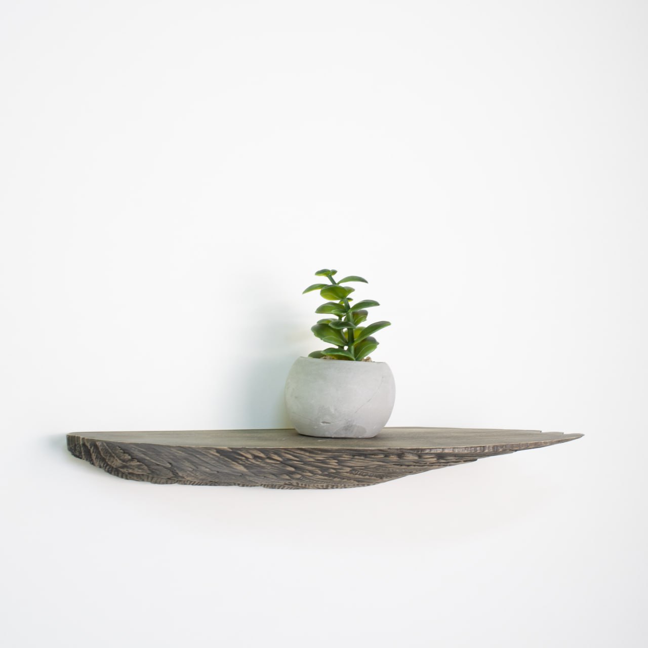 Graceful Angel Wings Wooden Shelf