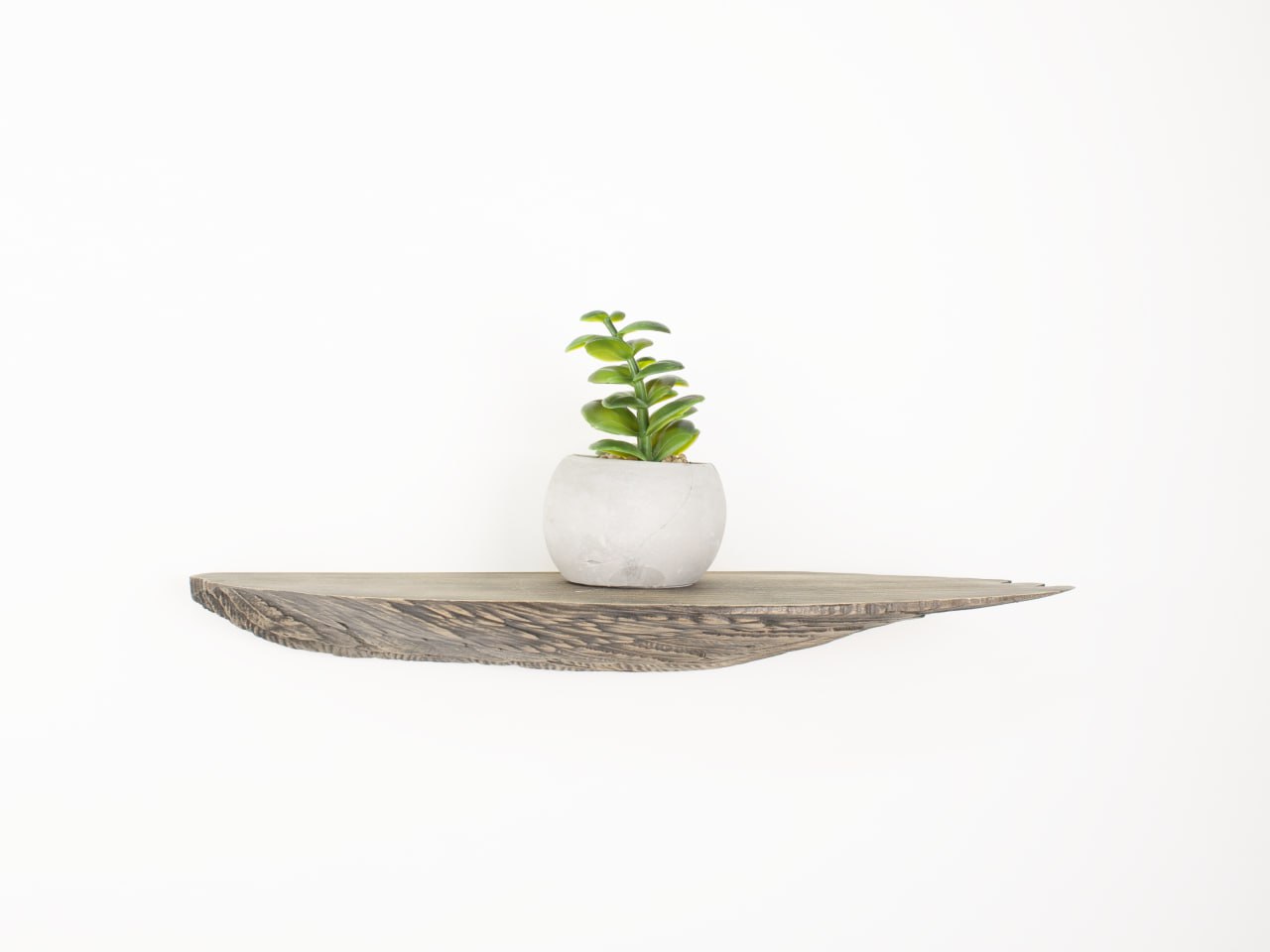 Graceful Angel Wings Wooden Shelf