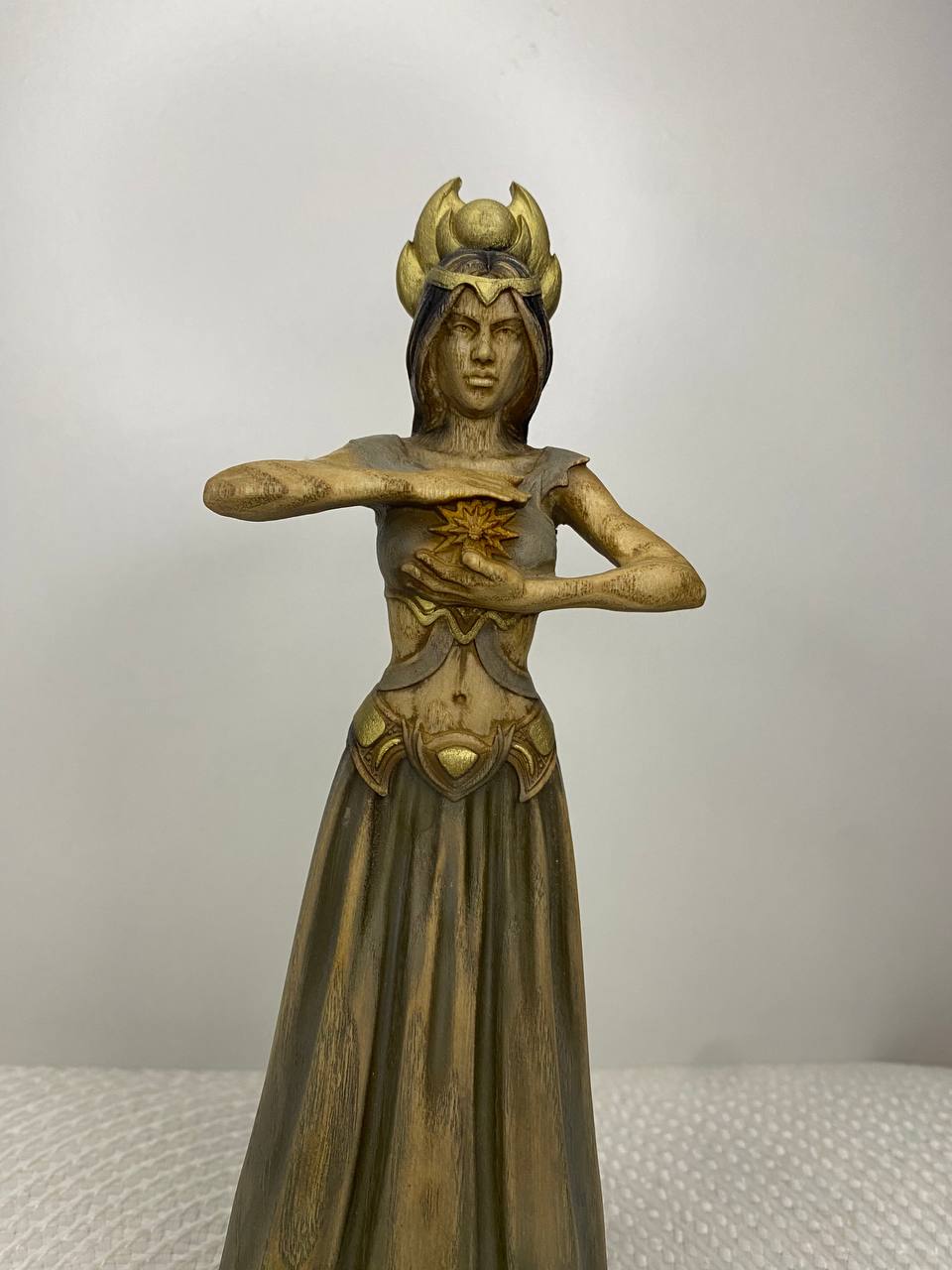 Astarte statue Goddess Figurine Adeptus Astarte Pagan Altar Decor Ishtar Witchcraft