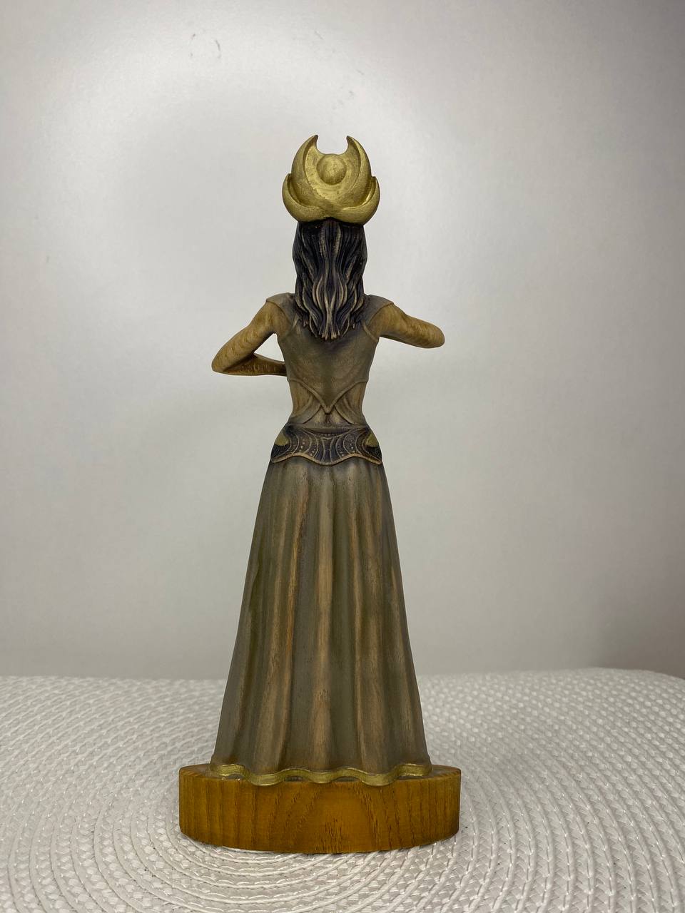 Astarte statue Goddess Figurine Adeptus Astarte Pagan Altar Decor Ishtar Witchcraft