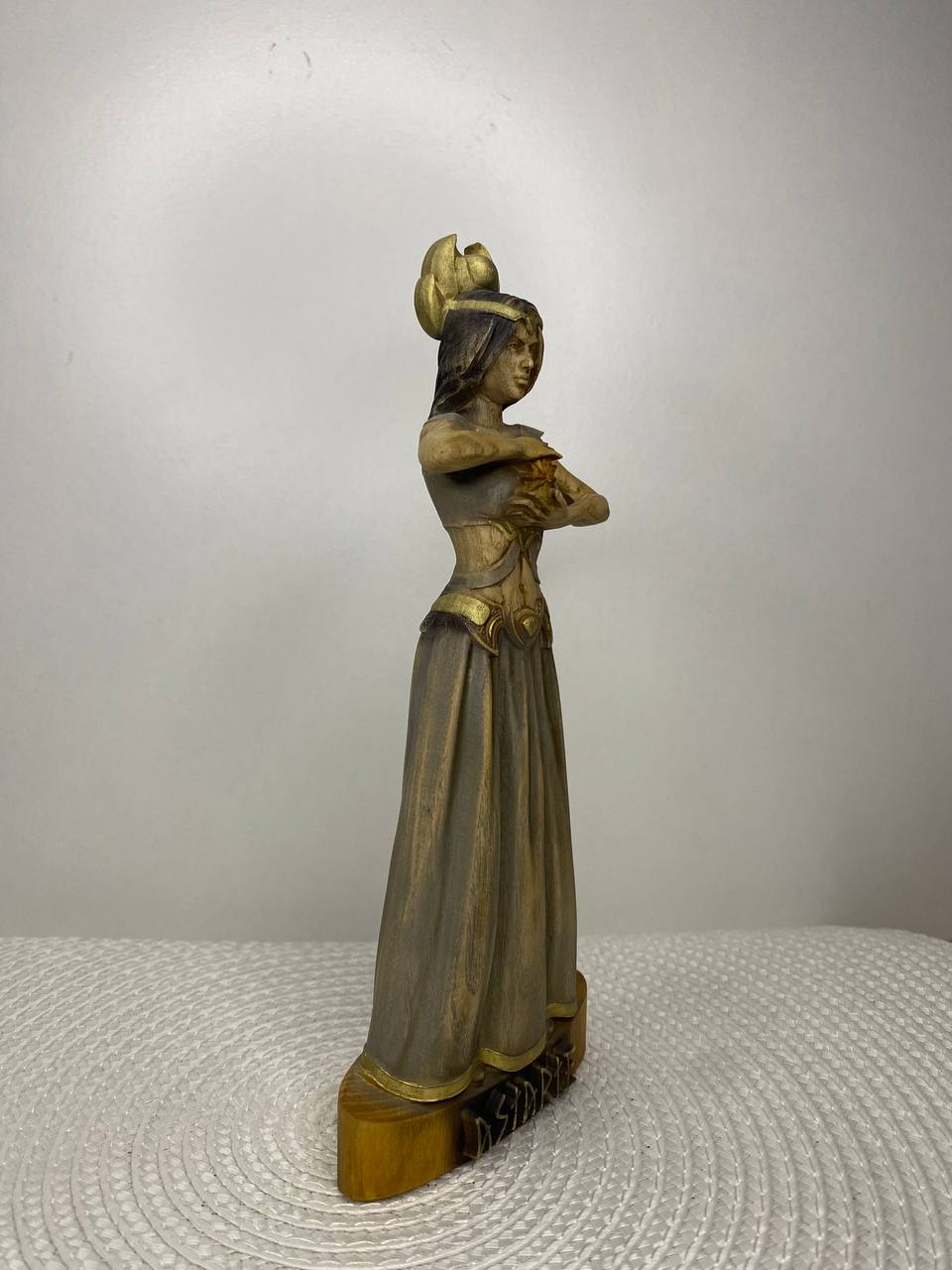 Astarte statue Goddess Figurine Adeptus Astarte Pagan Altar Decor Ishtar Witchcraft