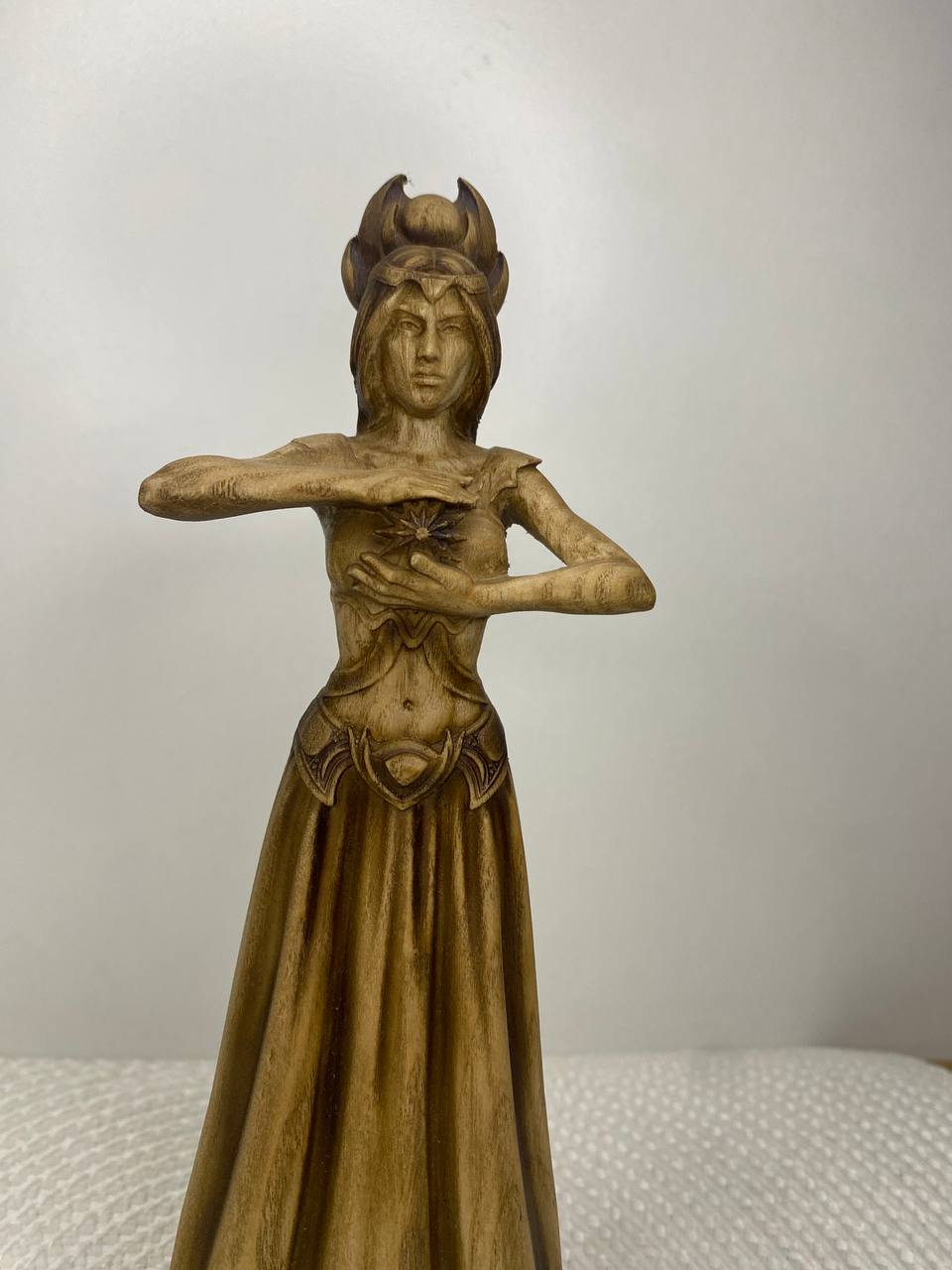 Astarte statue Goddess Figurine Adeptus Astarte Pagan Altar Decor Ishtar Witchcraft