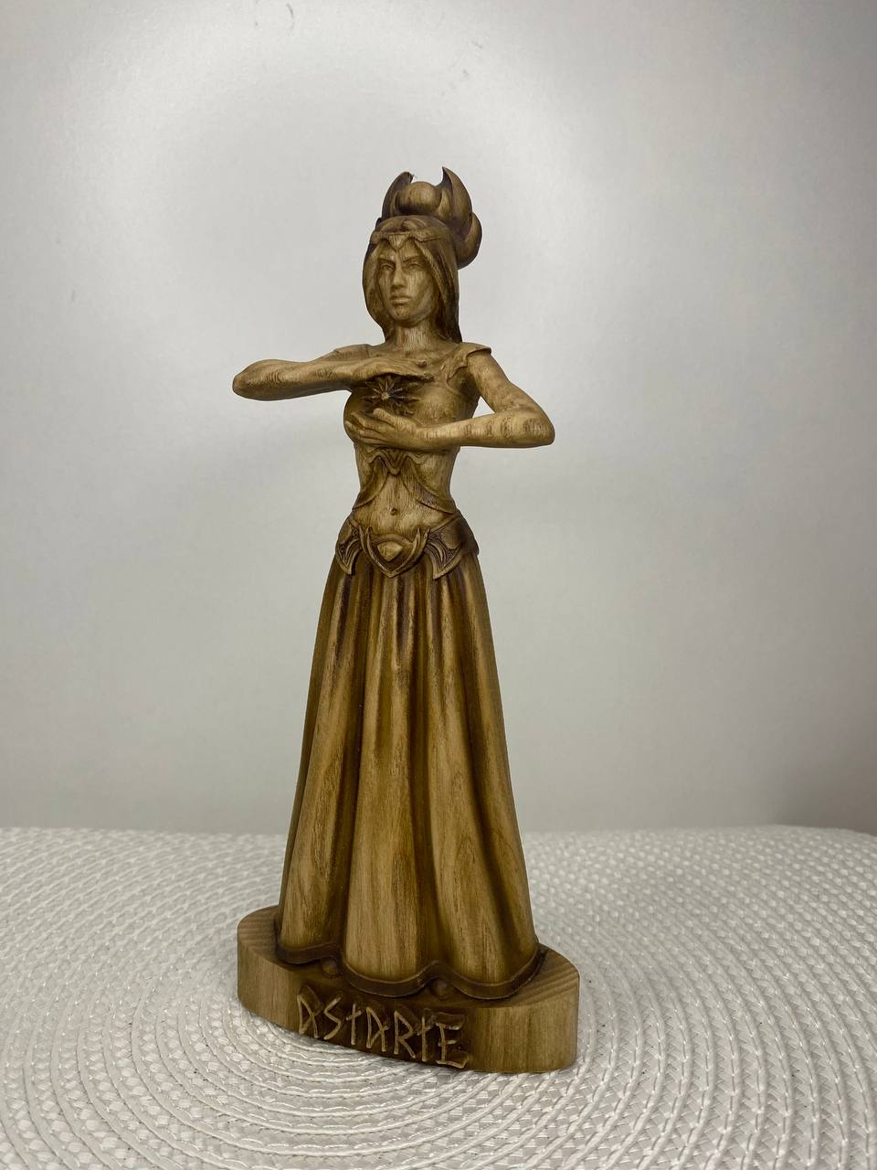 Astarte statue Goddess Figurine Adeptus Astarte Pagan Altar Decor Ishtar Witchcraft