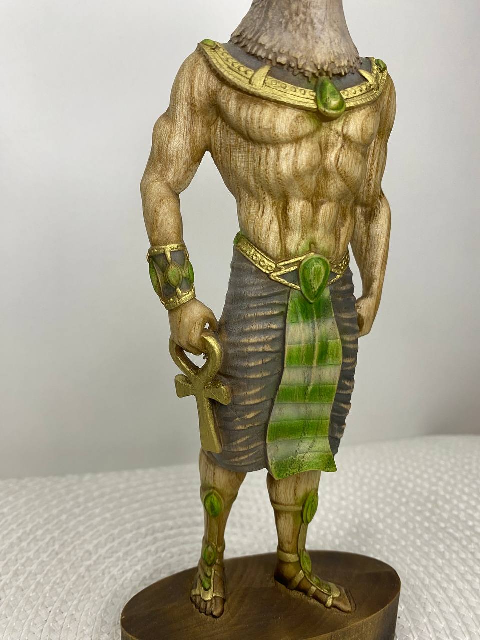 Horus Horus statue Eagle Ancient egypt Egyptian mythology Egyptian god God horus Wood figurine Home decor Woodstatue Woodcarving Decorstatue