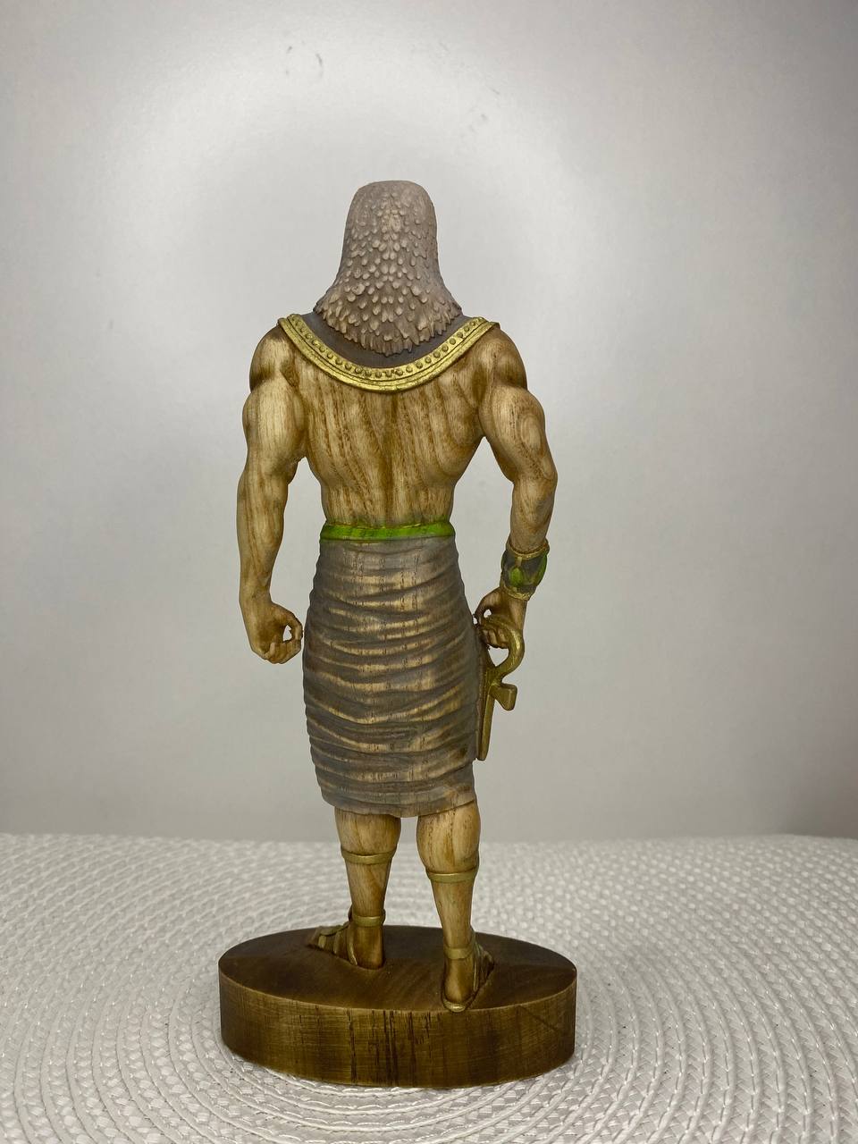 Horus Horus statue Eagle Ancient egypt Egyptian mythology Egyptian god God horus Wood figurine Home decor Woodstatue Woodcarving Decorstatue