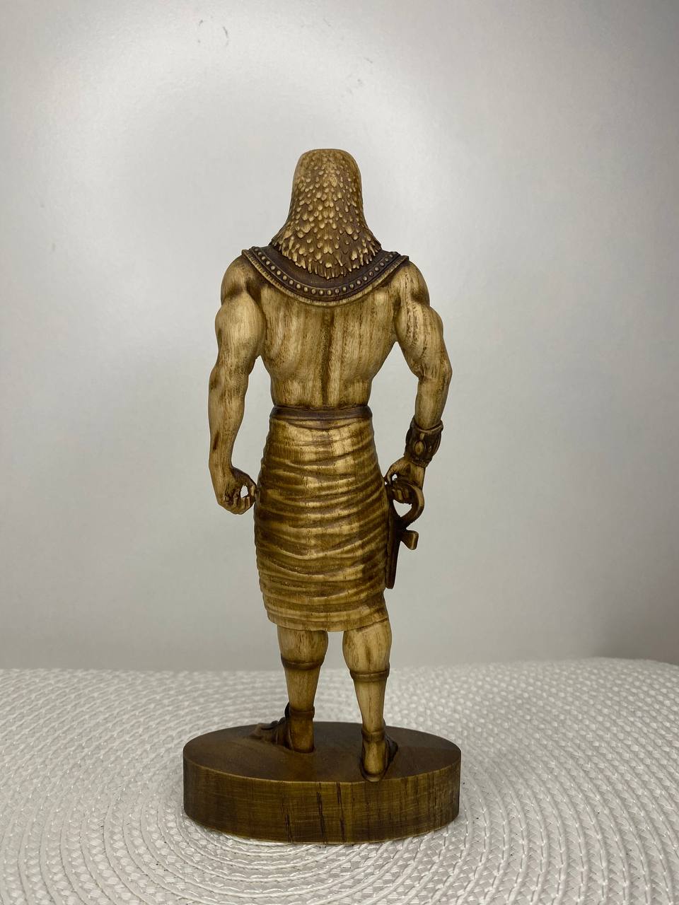 Horus Horus statue Eagle Ancient egypt Egyptian mythology Egyptian god God horus Wood figurine Home decor Woodstatue Woodcarving Decorstatue