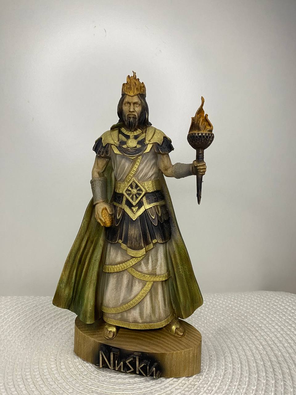 Nusku Statue: Sumerian Mesopotamian God of Fire and Light, Mithology