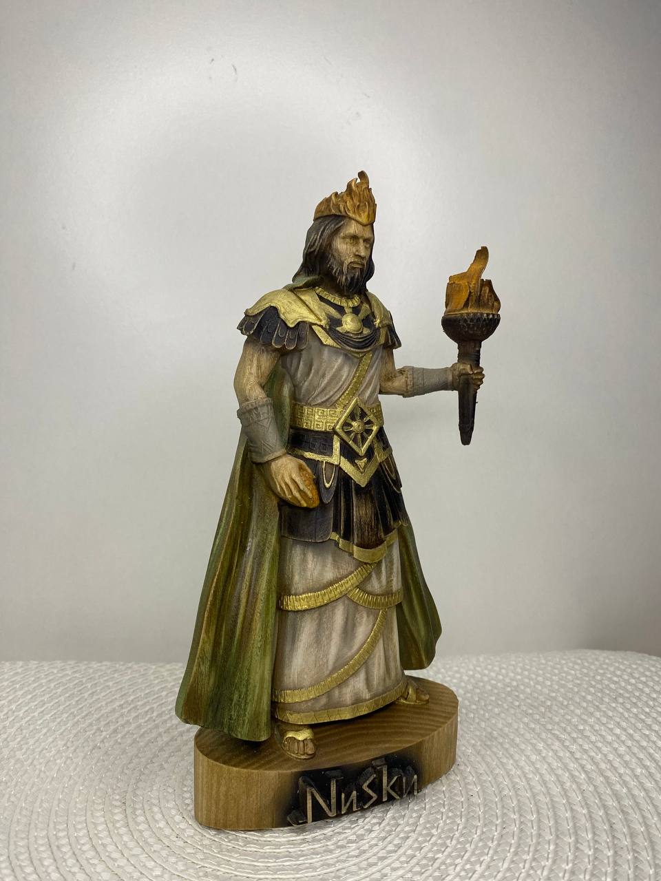 Nusku Statue: Sumerian Mesopotamian God of Fire and Light, Mithology