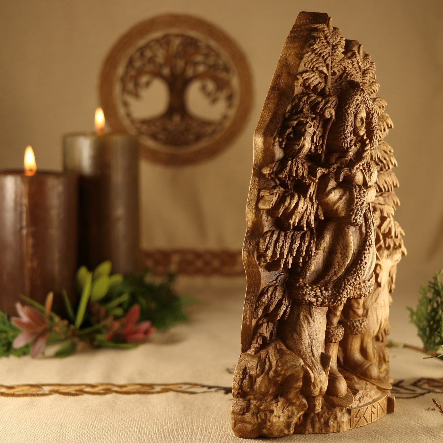 Skadi Statue - Pagan Goddess Statue