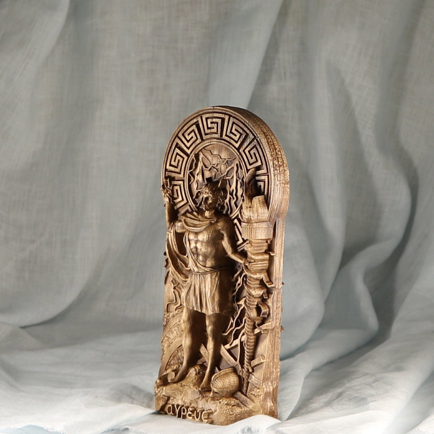 Wooden Zagreus Statue - Greek Mythology Statue