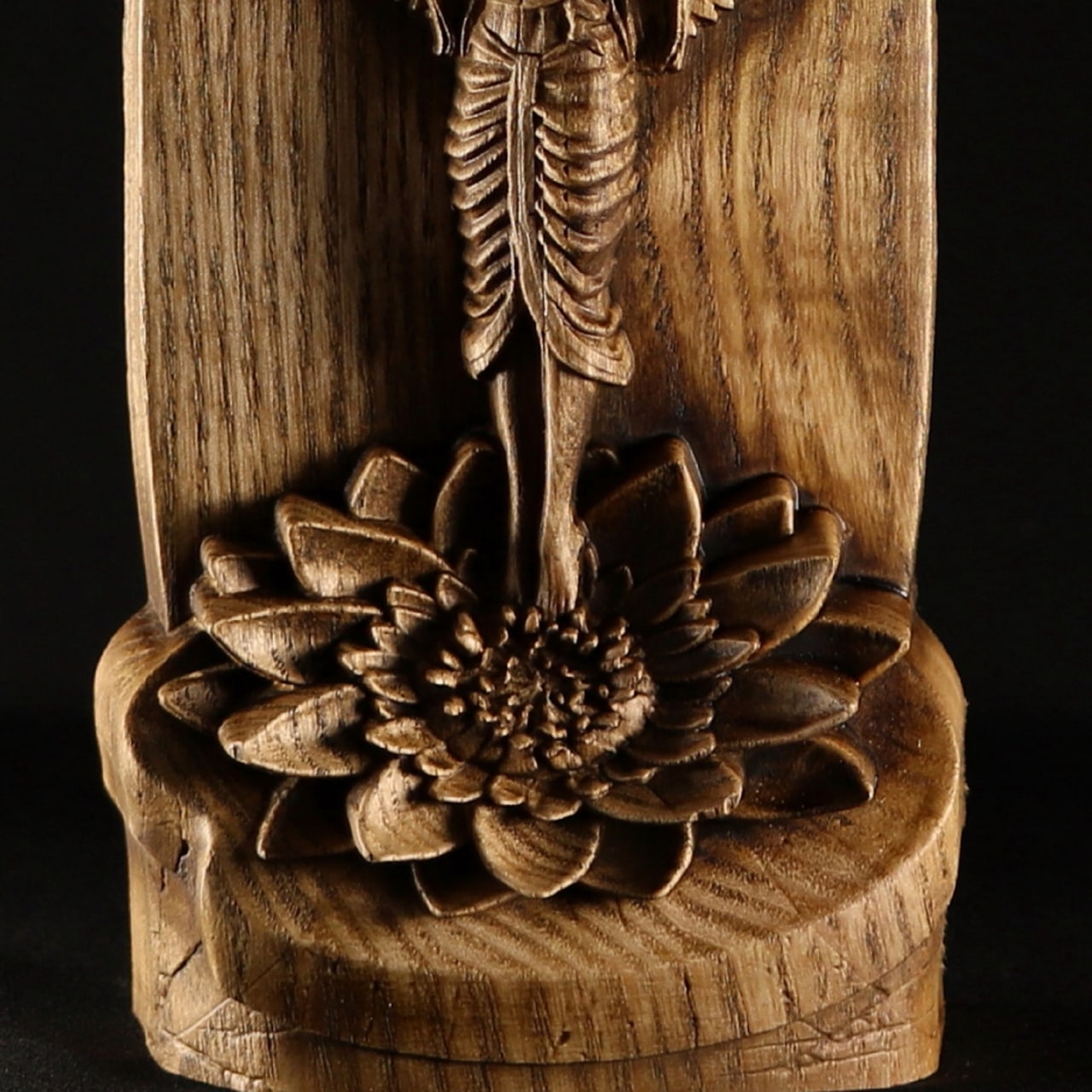 Isis, Wood carving, Ancient Egypt, Egyptian wooden decor