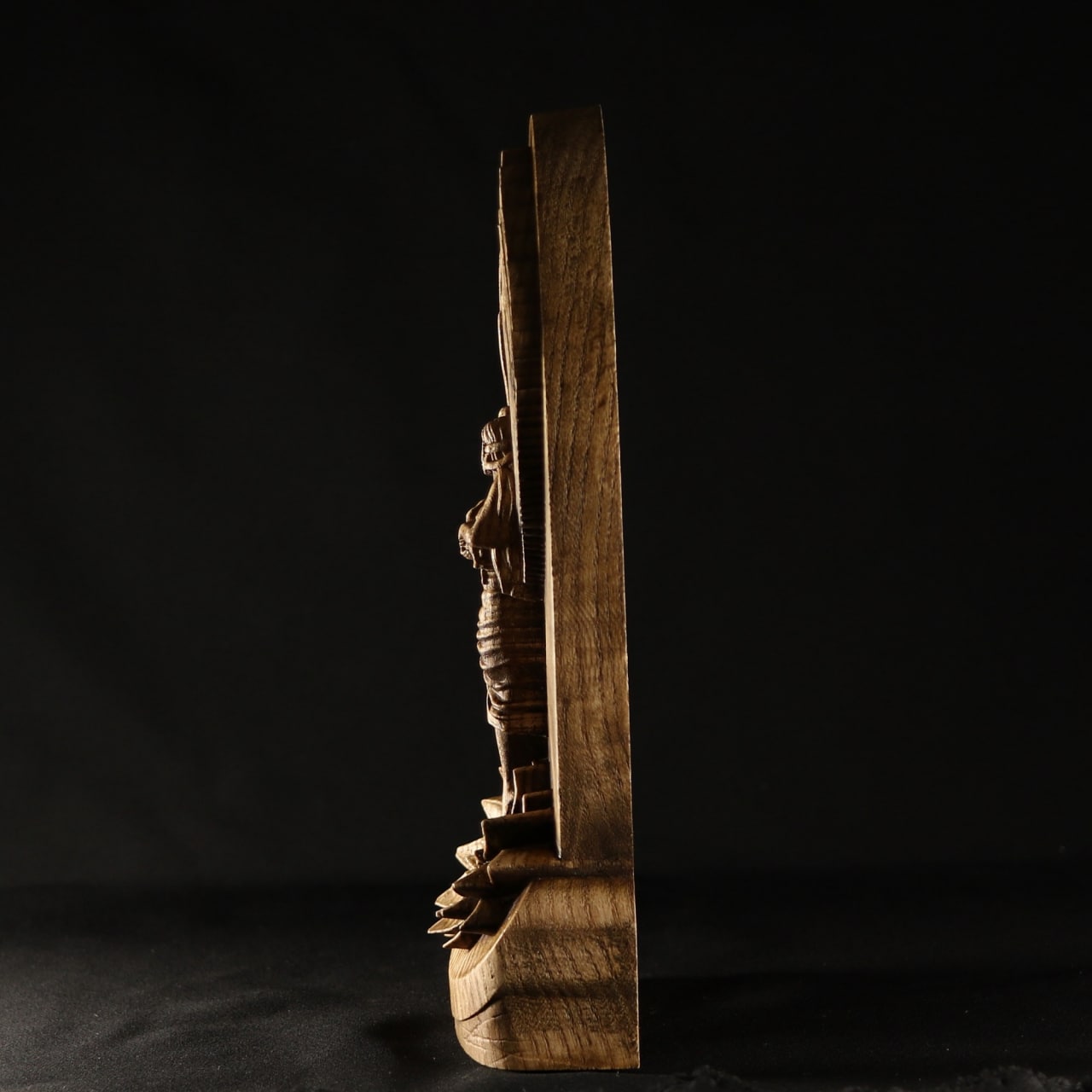 Isis, Wood carving, Ancient Egypt, Egyptian wooden decor