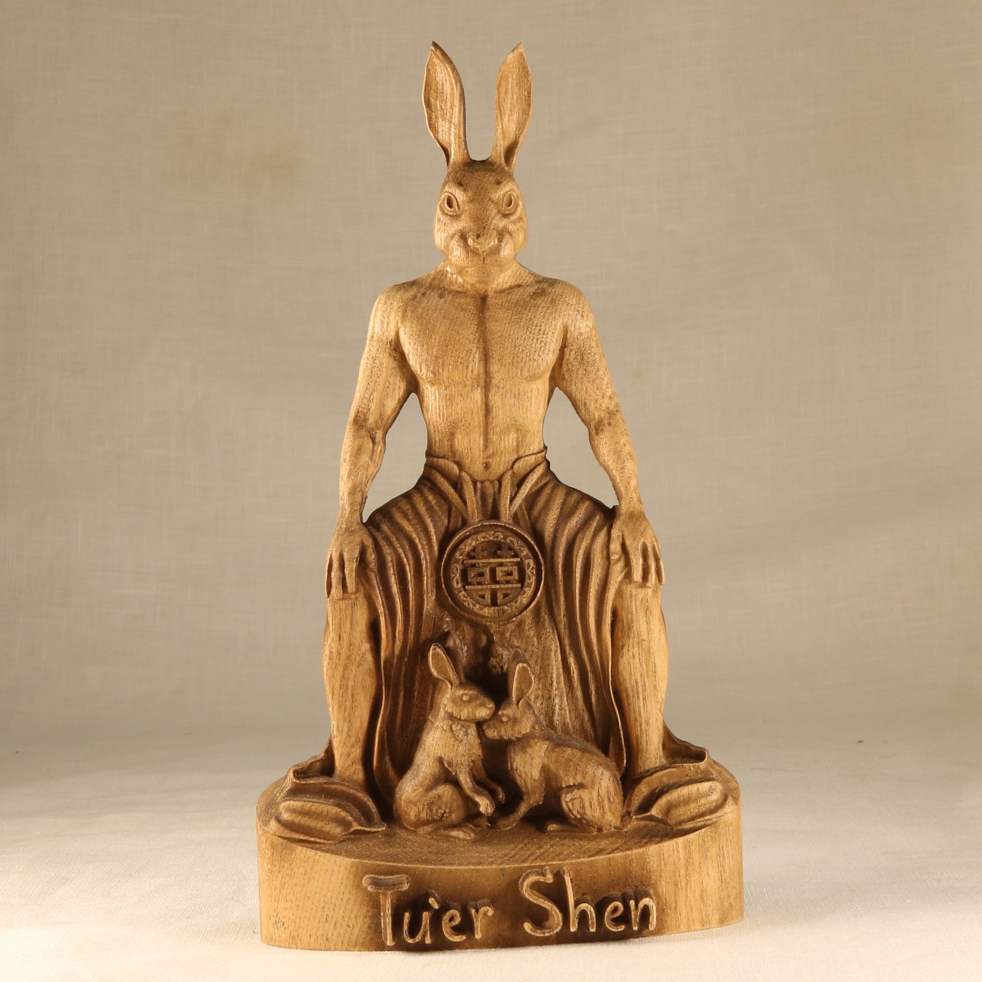 Tu'er Shen statue, Rabbit God, Chinese mythology, queer art, LGBT+ pro ...
