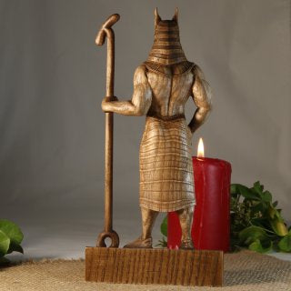 Anubis statue Egyptian statue Ancient egypt Egyptian mythology Egyptian god Egyptian anubis Goddess statue God statue Altar statue Anubis