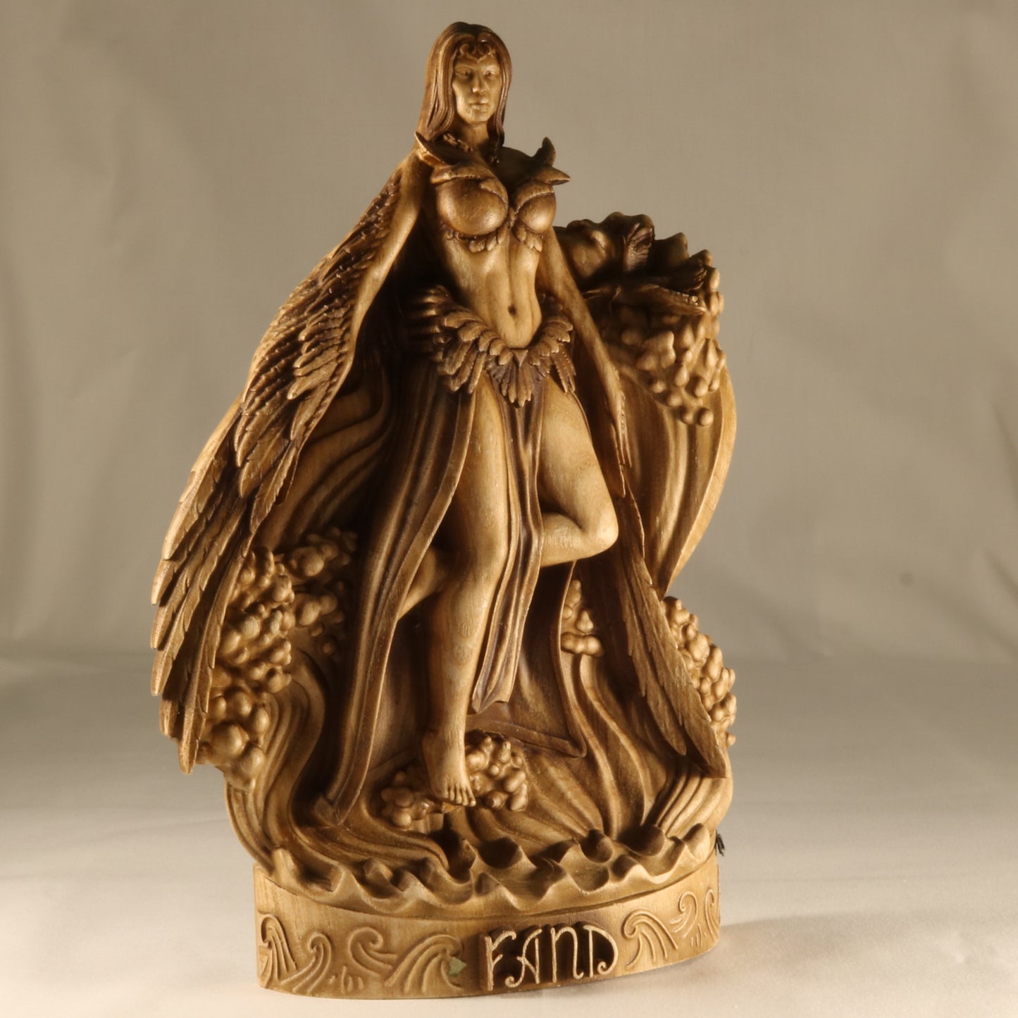 Fand Irish goddess Ledi bird Bird goddess statue Celtic god Sea goddess Altar statue Celtic goddess Celtic statue Celtic mythology