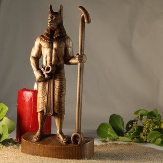 Anubis statue Egyptian statue Ancient egypt Egyptian mythology Egyptian god Egyptian anubis Goddess statue God statue Altar statue Anubis