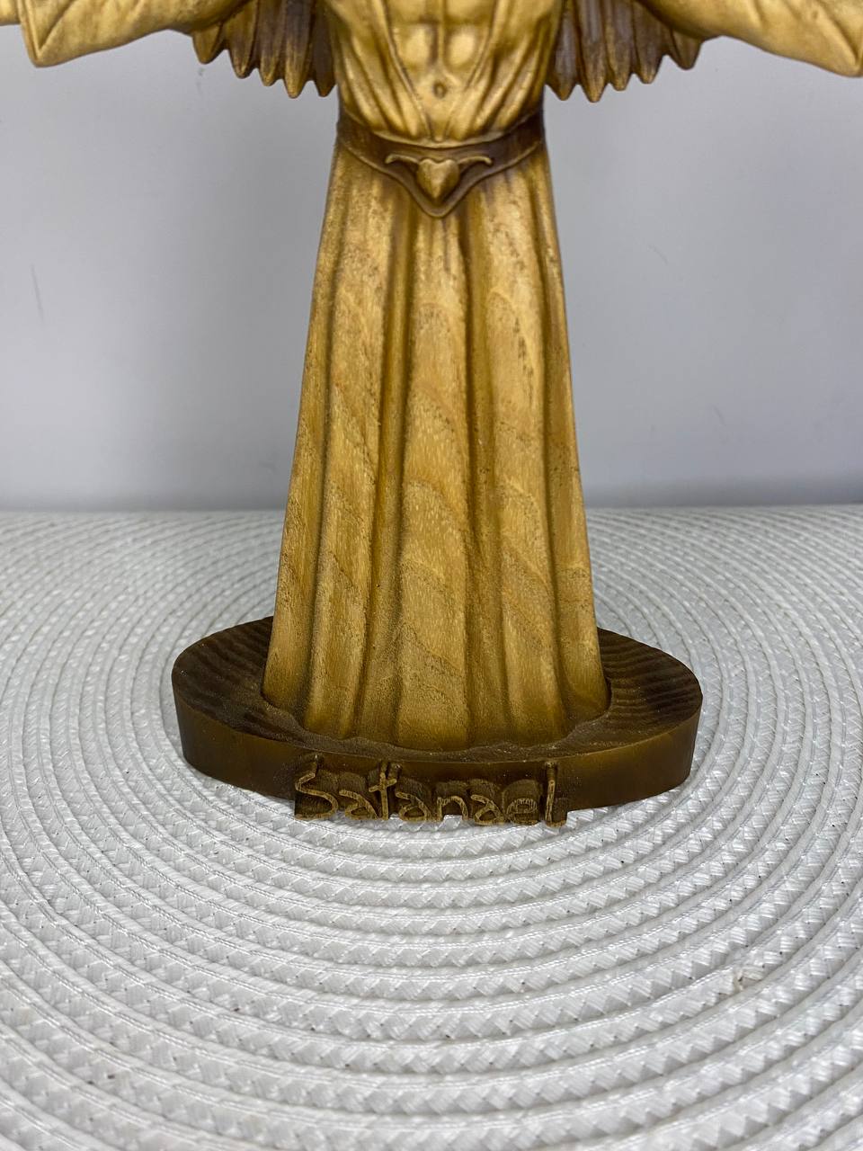 Satan statue Satanism Demon statue Devil statue Satanic Witchcraft Wood carving Demon art Demon decor Occult decor Satanael Occult art