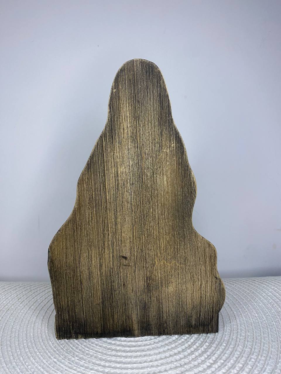 Hecate Wooden Statue – Triple Goddess Greek Mythology Sculpture, Pagan Altar Decor