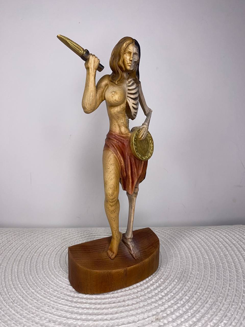 Hel statue Hel Norse gods Norse mythology Hel goddess Norse goddess Pagan statue Wiccan Hel figurine Norse gods Hel norse Asatru Goddess Art