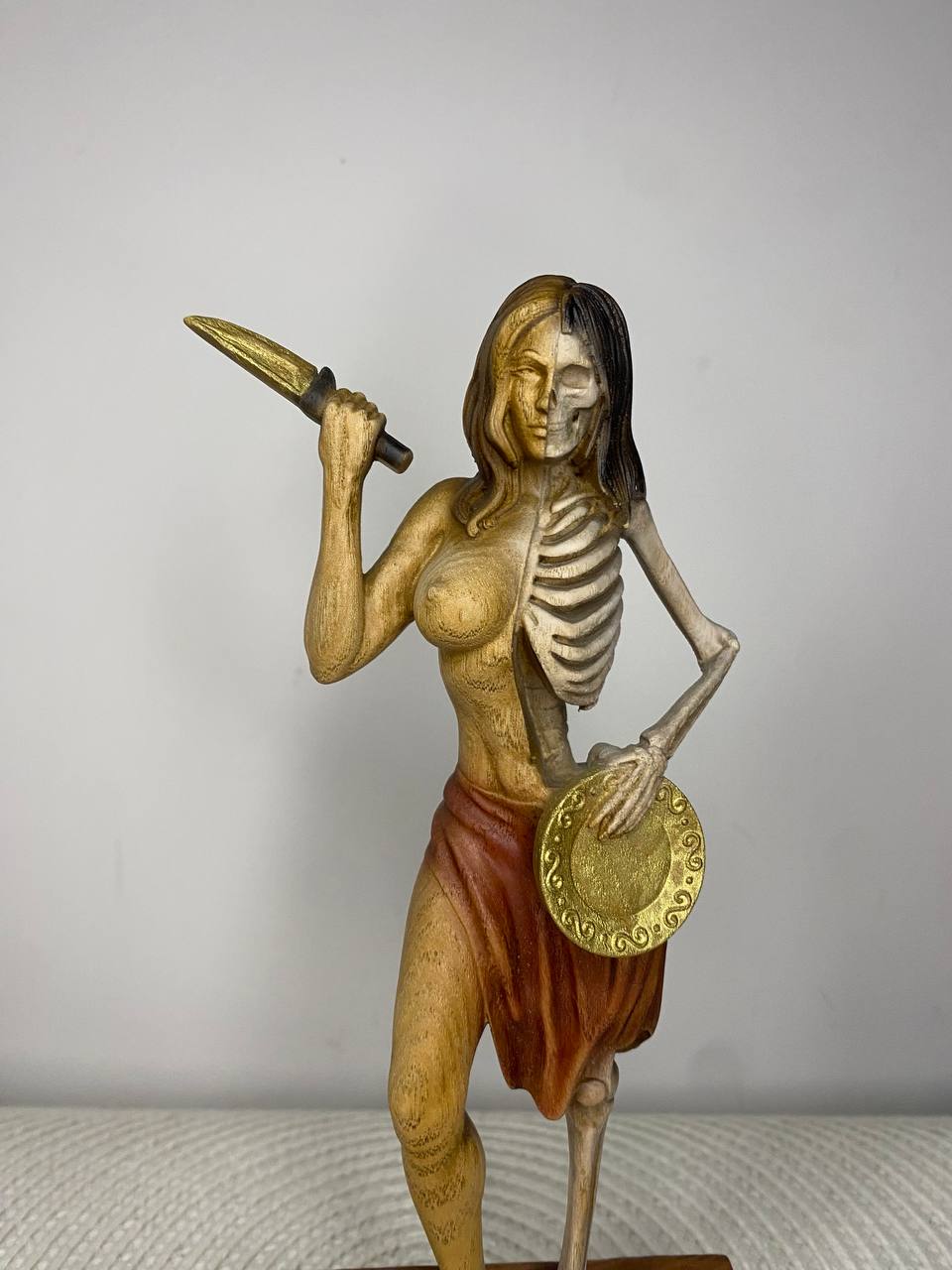 Hel statue Hel Norse gods Norse mythology Hel goddess Norse goddess Pagan statue Wiccan Hel figurine Norse gods Hel norse Asatru Goddess Art