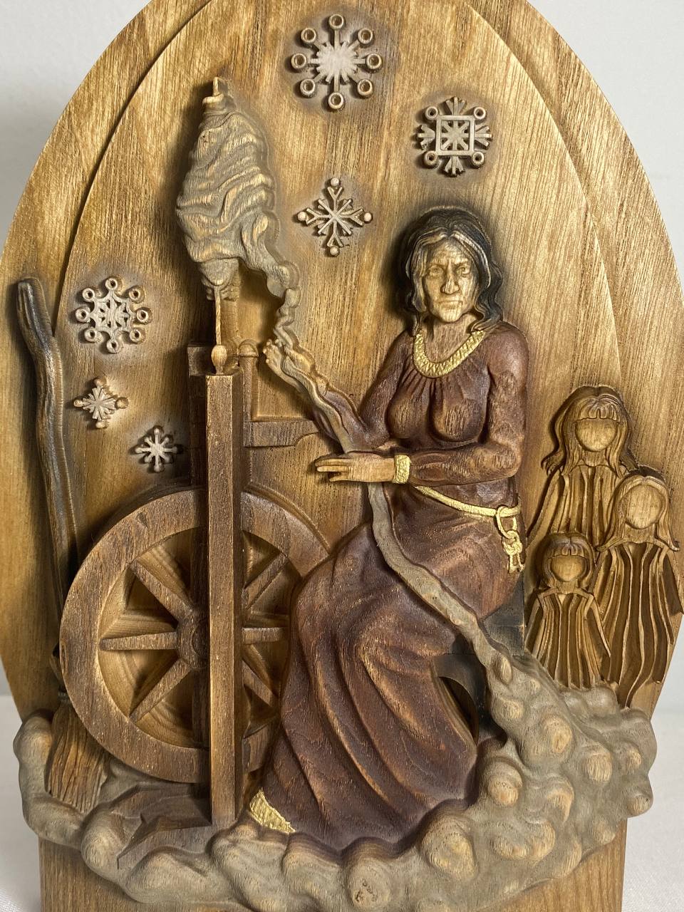 Holda  Norse statue  Frau holle  Winter goddess Norse gods  Germanic Norse altar  Germanic mythology Altar statue Holda goddess Pagan décor