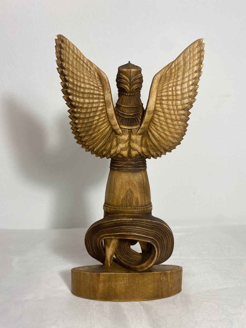 Enlil statue Sumerian gods Goddess statue Anunnaki Sumerian statue Mesopotamian mythology Mesopotamia art Ishtar Goddess figurine wooden carving