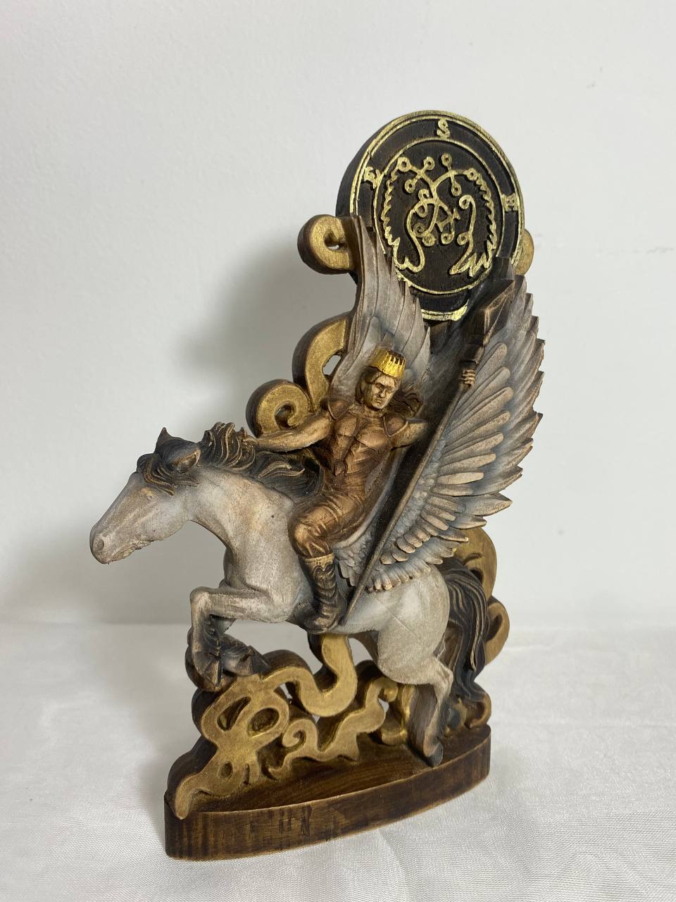 Gothic Goetic Prince seere Demon statue Gothic statue Goetia demon Demon Sigil of se ...