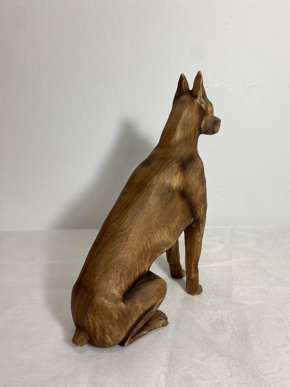 Doberman art Doberman gift Doberman Doberman dog Wood cared animal Dog statue Doberman carving Dog art Dog wood décor Dog figurine Dog gift