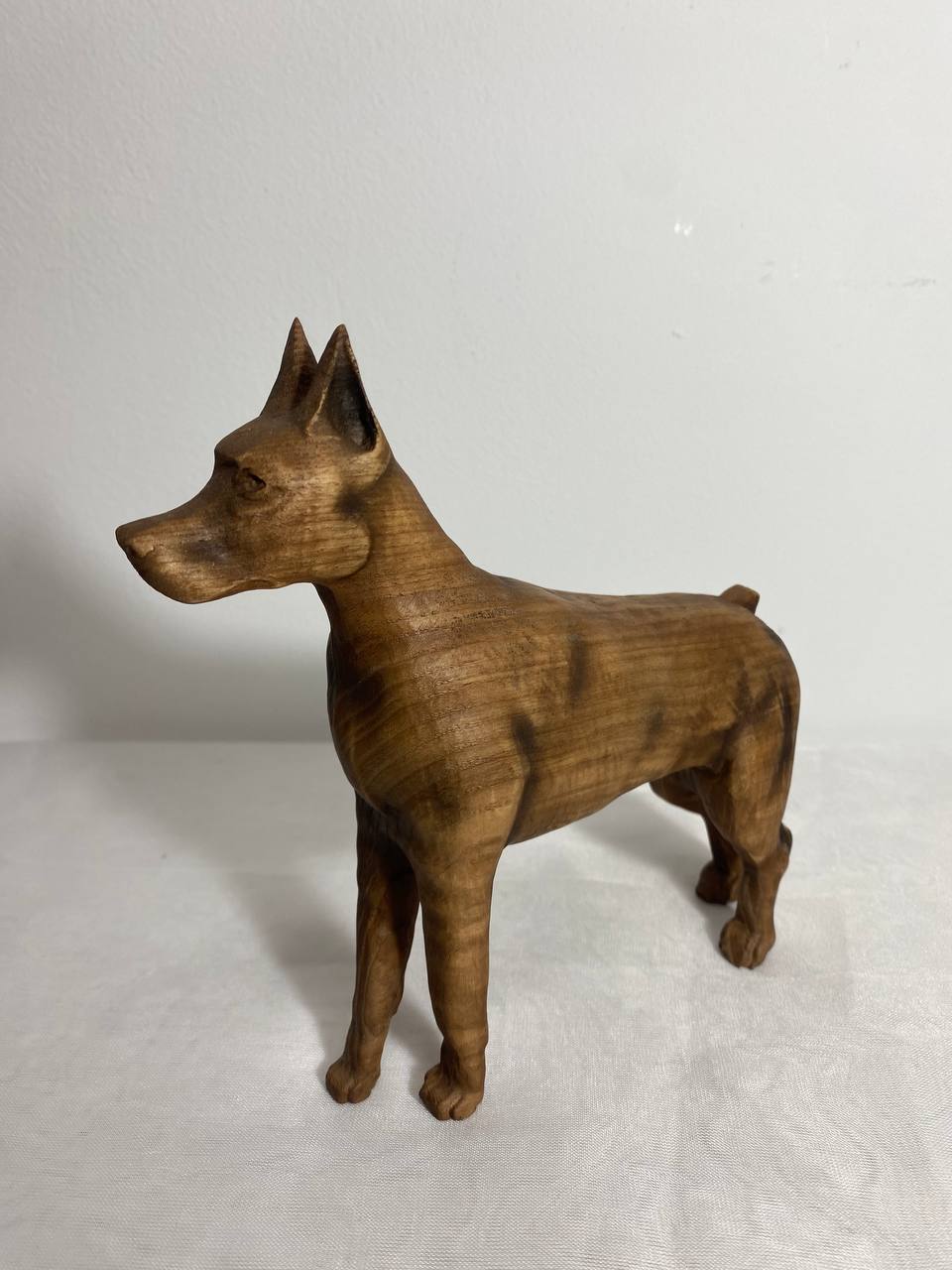 Doberman art Doberman gift Doberman Doberman dog Wood cared animal Dog statue Doberman carving Dog art Dog wood décor Dog figurine Dog gift