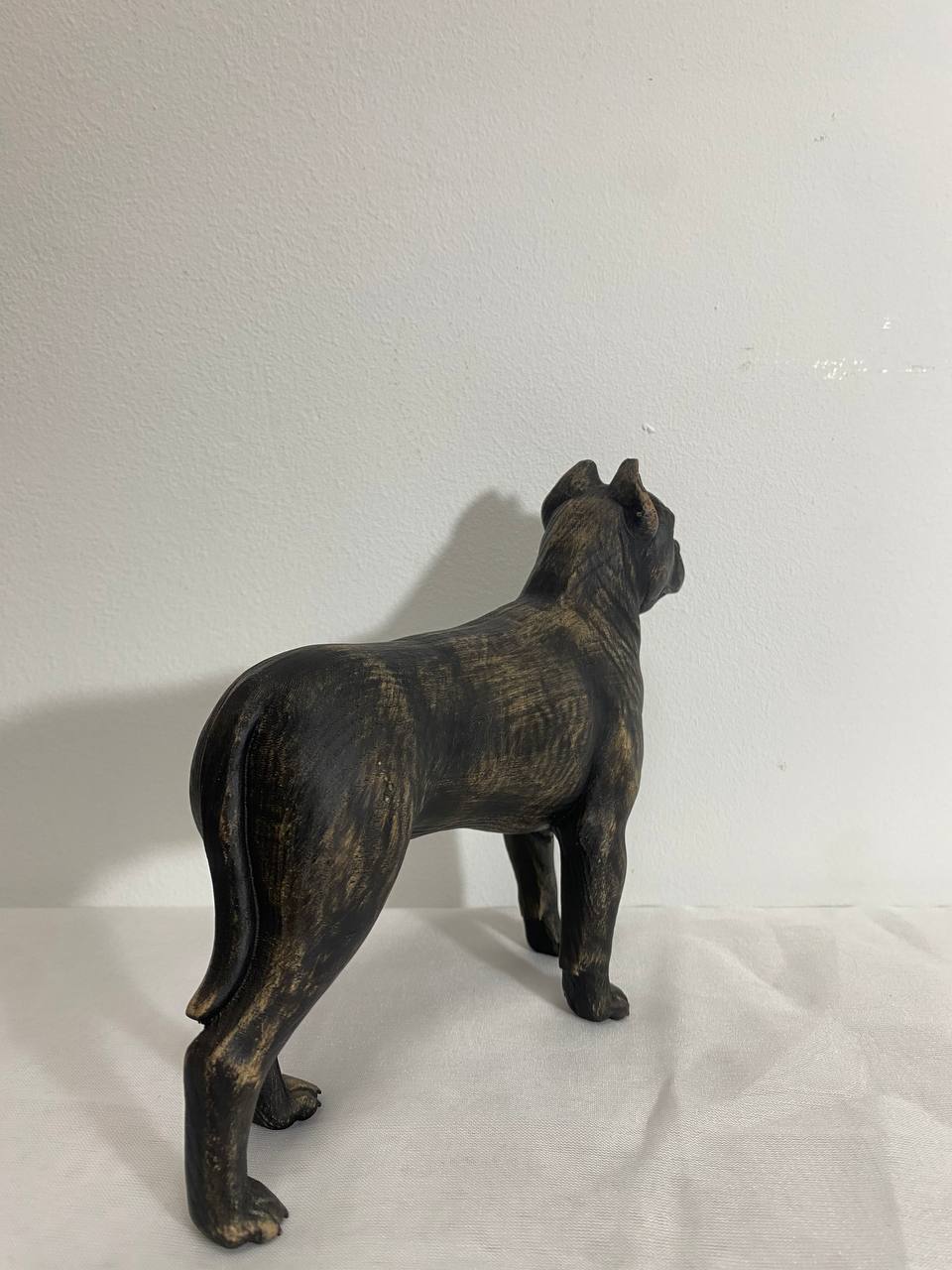 Pitbull statue, Dog statue American pitbull Pitbull terrier, Wooden pitbull Black pitbull Wood animal Wooden dog Dog figurine Pitbull decor