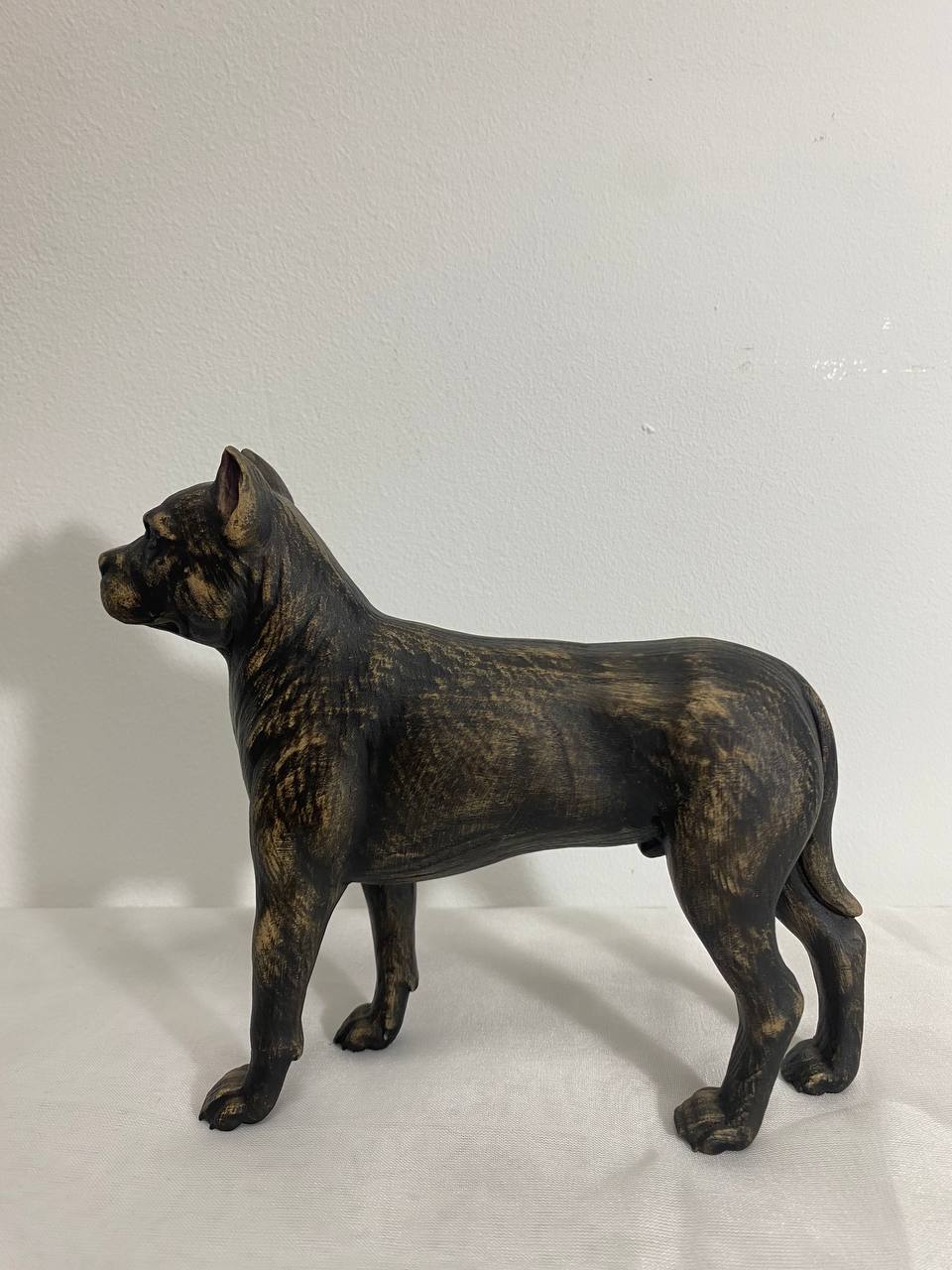 Pitbull statue, Dog statue American pitbull Pitbull terrier, Wooden pitbull Black pitbull Wood animal Wooden dog Dog figurine Pitbull decor