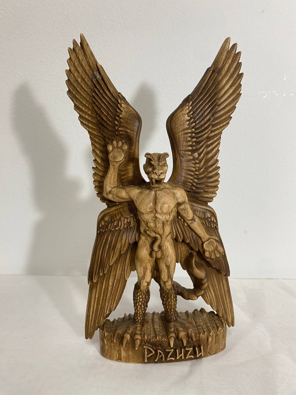 Pazuzu Pazuzu statue Demon statue Pazuzu idol Satanic statue Sumerian statue Mythical creature Sumerian goddess Ishtar Wicca Occult decor