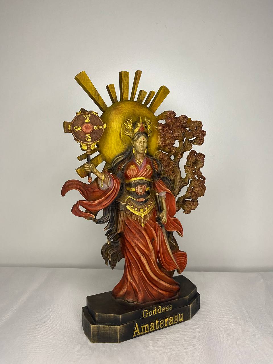 Amaterasu Goddess amaterasu Sun goddess Amaterasu statueJapanese mythology Japanese goddess Divine feminine Amaterasu okami Amaterasu figure