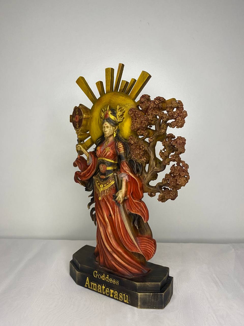 Amaterasu Goddess amaterasu Sun goddess Amaterasu statueJapanese mythology Japanese goddess Divine feminine Amaterasu okami Amaterasu figure