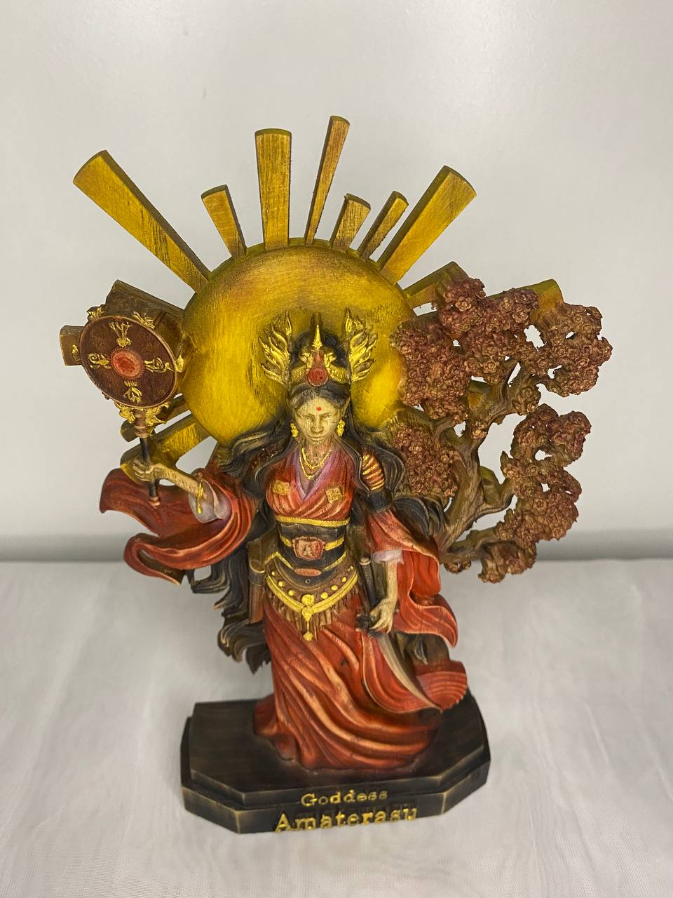 Amaterasu Goddess amaterasu Sun goddess Amaterasu statueJapanese mythology Japanese goddess Divine feminine Amaterasu okami Amaterasu figure