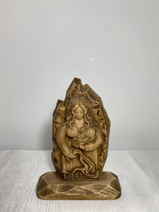 Danu statue Goddess statue Fertility Goddess Sculpture