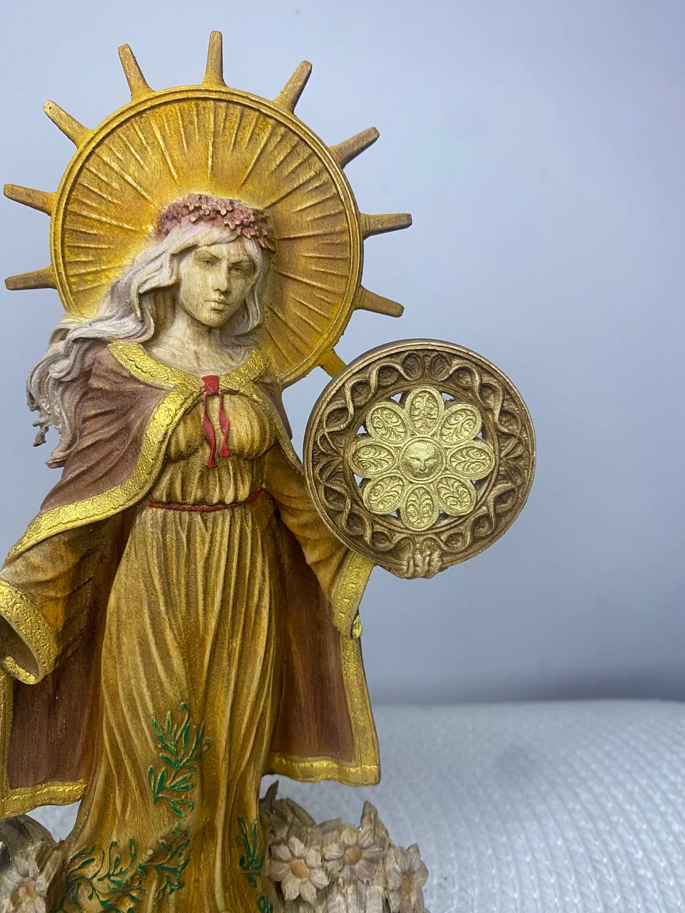 Olwen Statue Sun Goddess Celtic Mythology Decor
