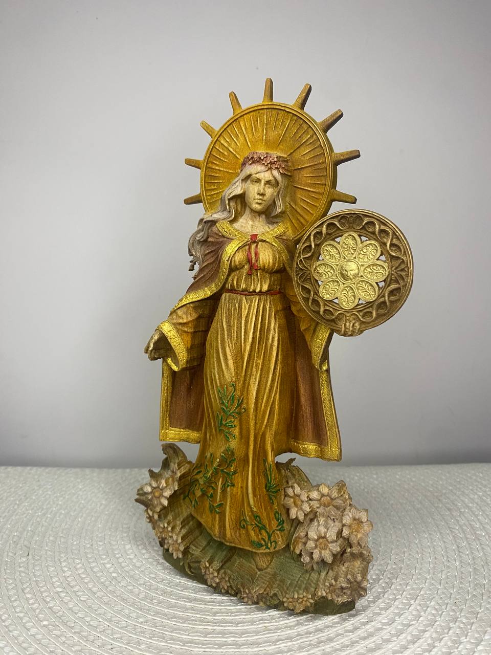 Olwen Statue Sun Goddess Celtic Mythology Decor