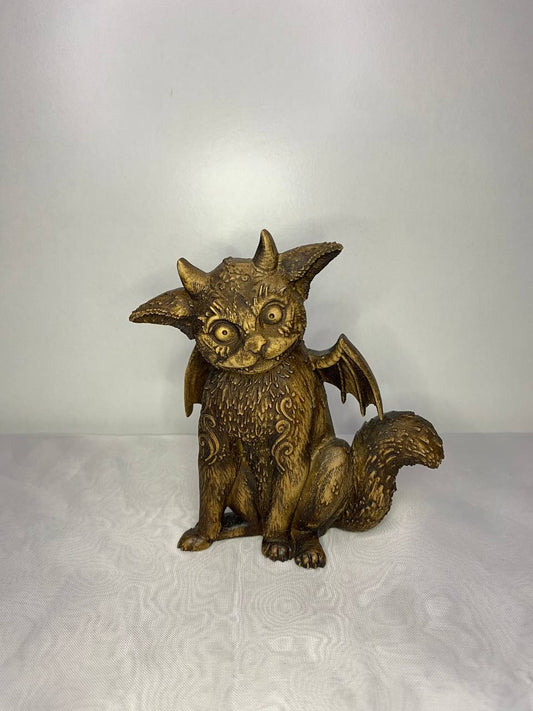 Pooka Puca Celtic mythology Celtic statue Irish folklore Fairy Mystical animal Animal totem Spirit animal Celtic carving Wood carving Pagan