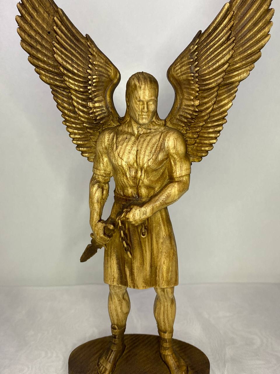 Harmoniel Harmoniel statue Demon Demon statue Goetia Gothic decor Occult decor Occult Home decor Wood statue Wood carving Decor statue