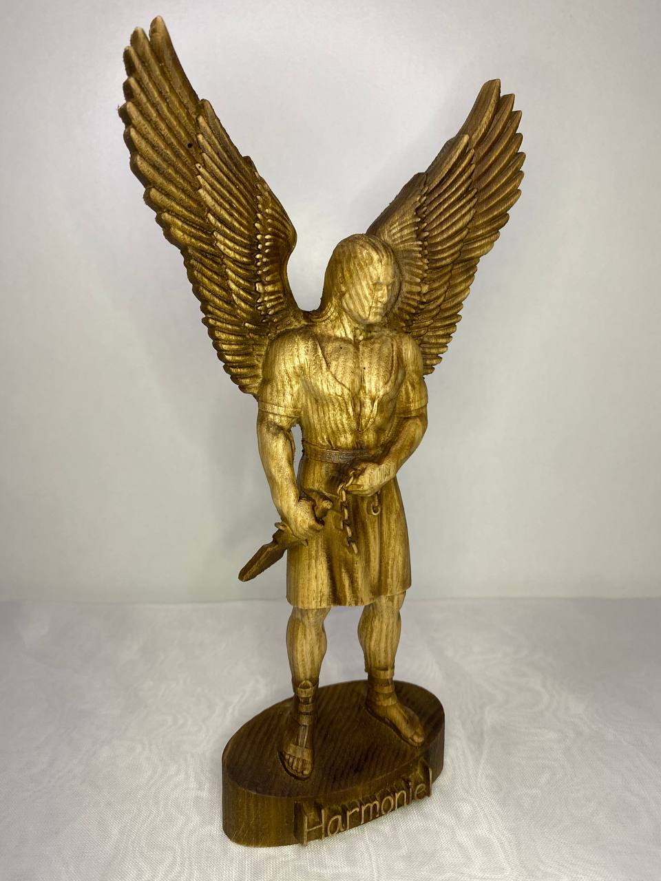 Harmoniel Harmoniel statue Demon Demon statue Goetia Gothic decor Occult decor Occult Home decor Wood statue Wood carving Decor statue