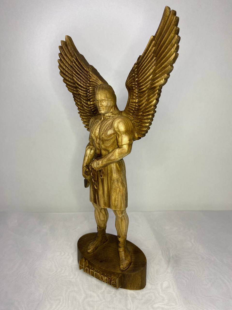 Harmoniel Harmoniel statue Demon Demon statue Goetia Gothic decor Occult decor Occult Home decor Wood statue Wood carving Decor statue
