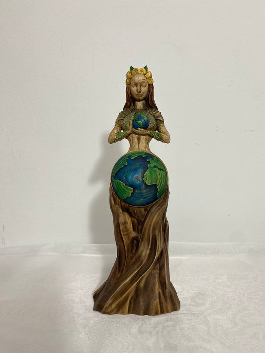 Gaia Gaia statue Goddess gaia Mother earth  Earth goddess Goddess statue Greek mythology