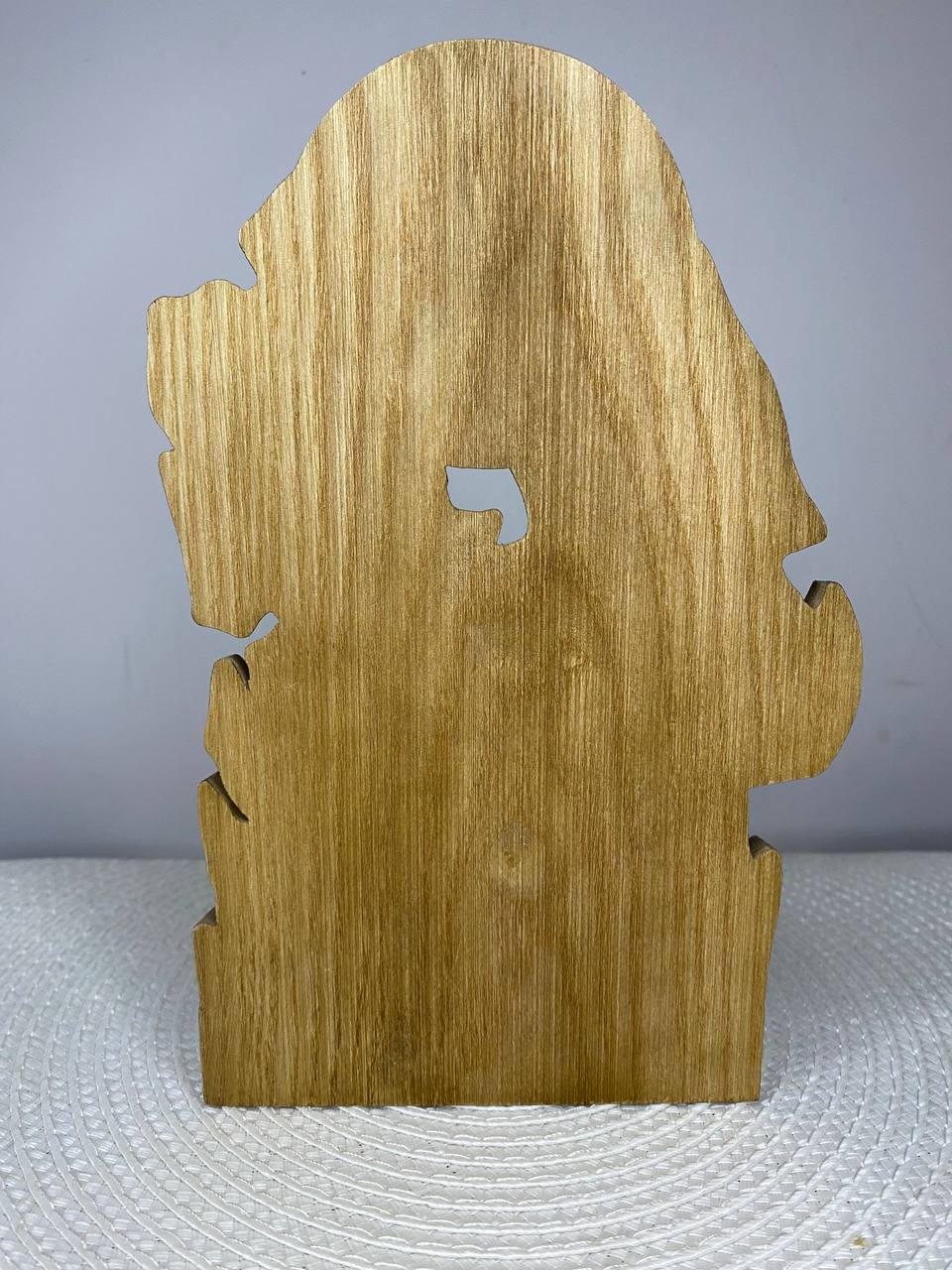 Mummy & Draugr Wooden Statue – Hand Carved Norse and Egyptian Mythology Gothic Decor