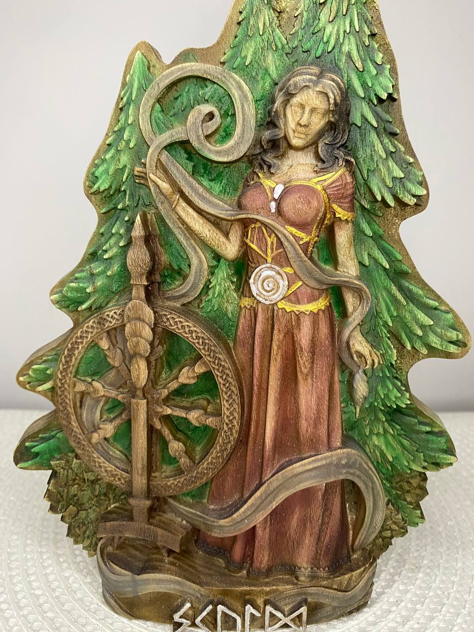 Skuld — Norse Fate & Future Symbol- Norse Goddess-Mythology Decor