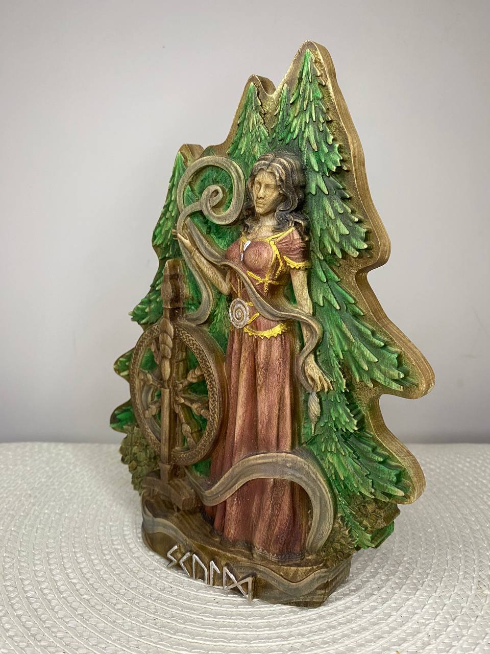 Skuld — Norse Fate & Future Symbol- Norse Goddess-Mythology Decor