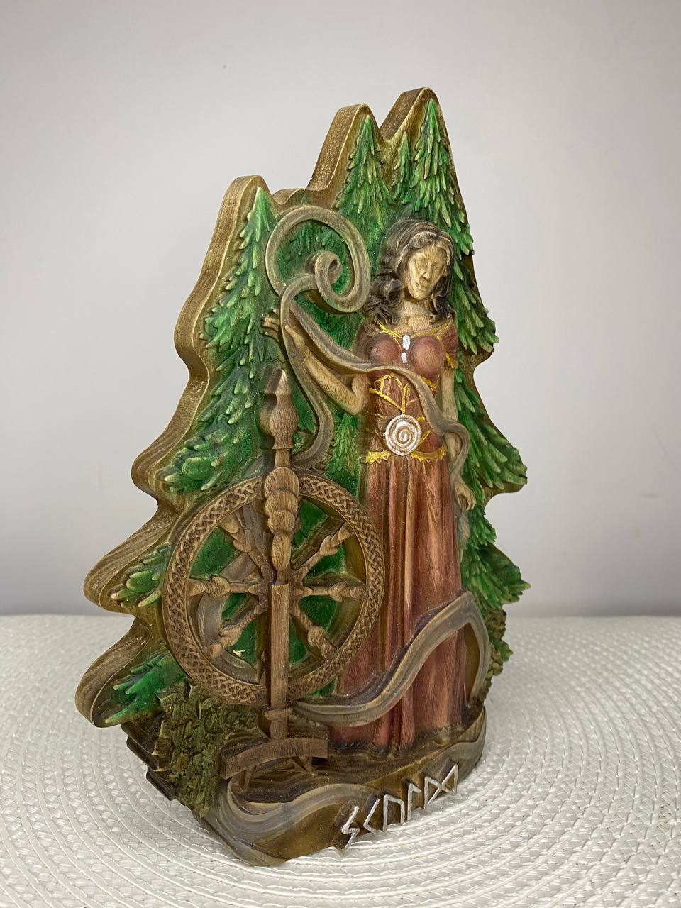 Skuld — Norse Fate & Future Symbol- Norse Goddess-Mythology Decor